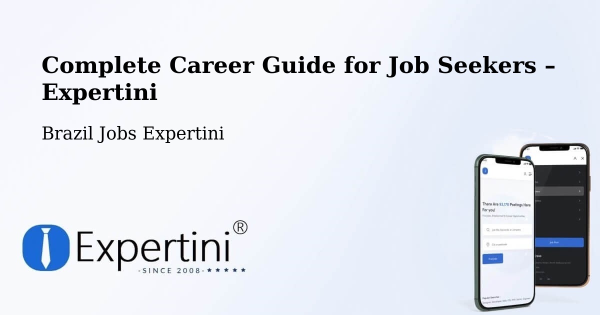 Career Guide for Job Seekers – Embu - Embu, Brazil Jobs Expertini