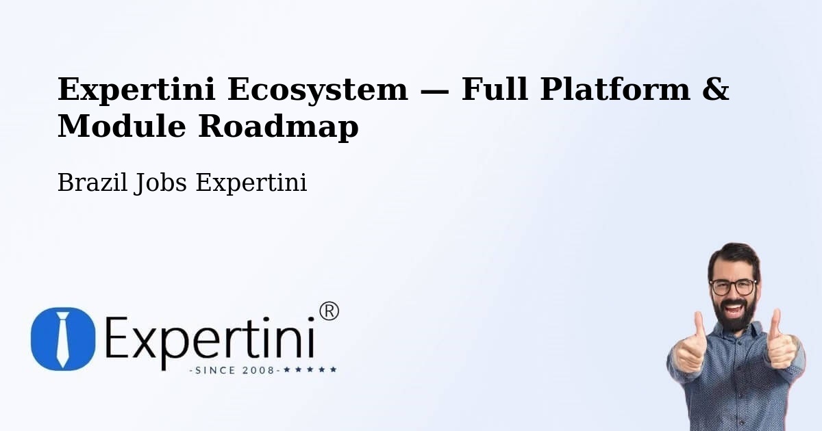 Expertini Ecosystem — Full Platform & Module Roadmap – Embu