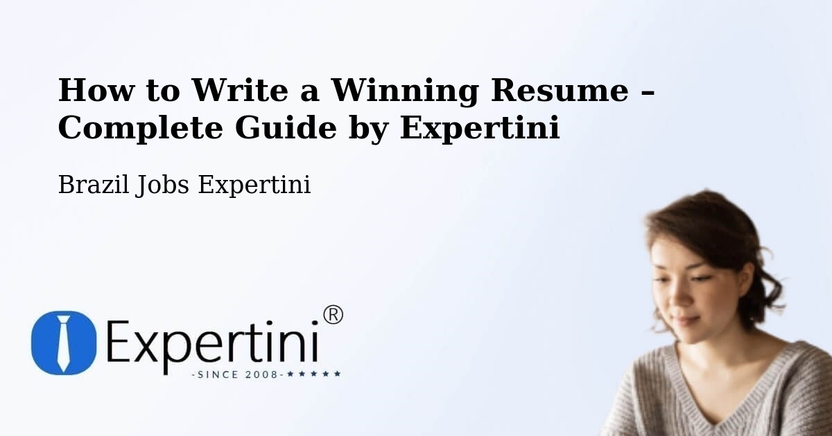 Resume Writing Guide for Job Seekers – Embu - Embu, Brazil Jobs Expertini